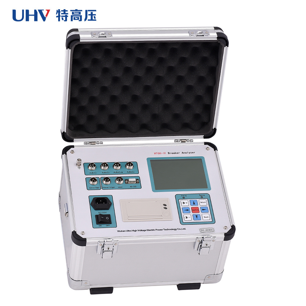 UHV-403 switchgear open and close time test set circuit breaker tester switch timing tester  circuit breaker analyzer