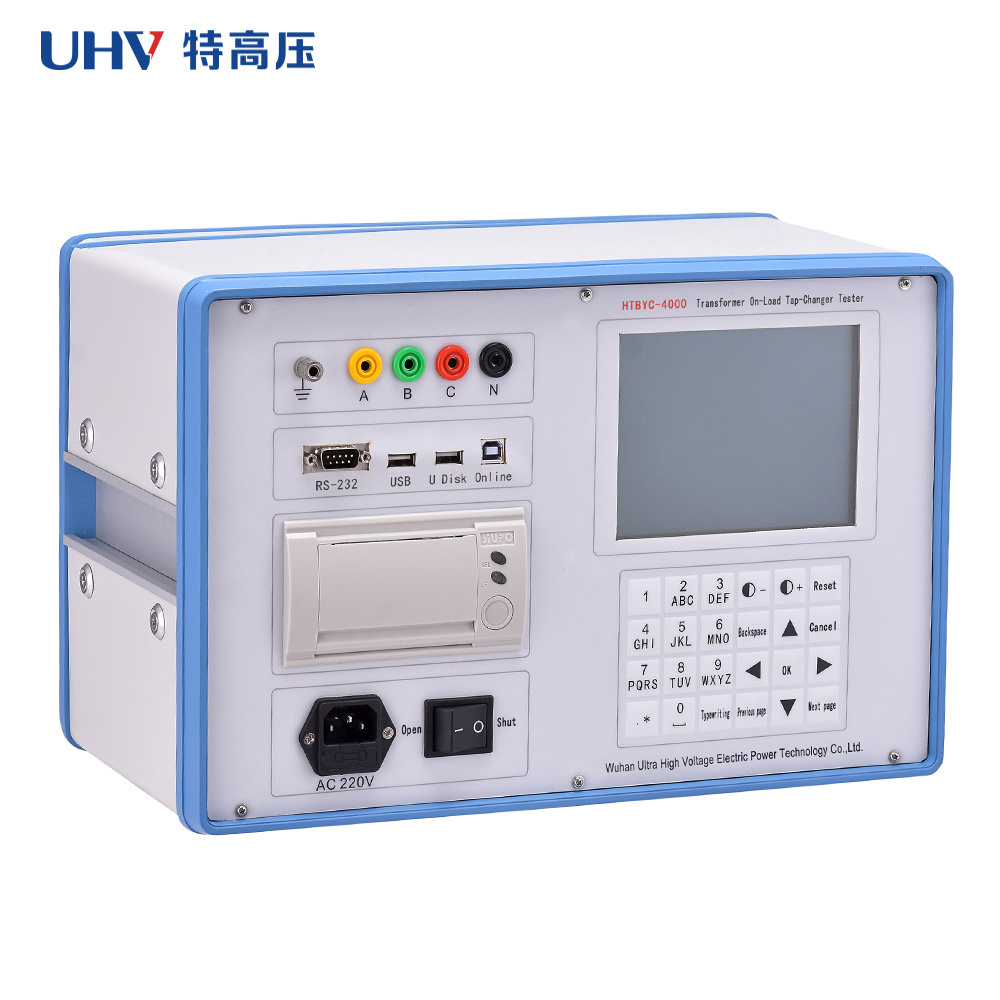 UHV-4000 Comprehensive Transformer on-load switch tester Transformer Tap-Changer Test Equipment