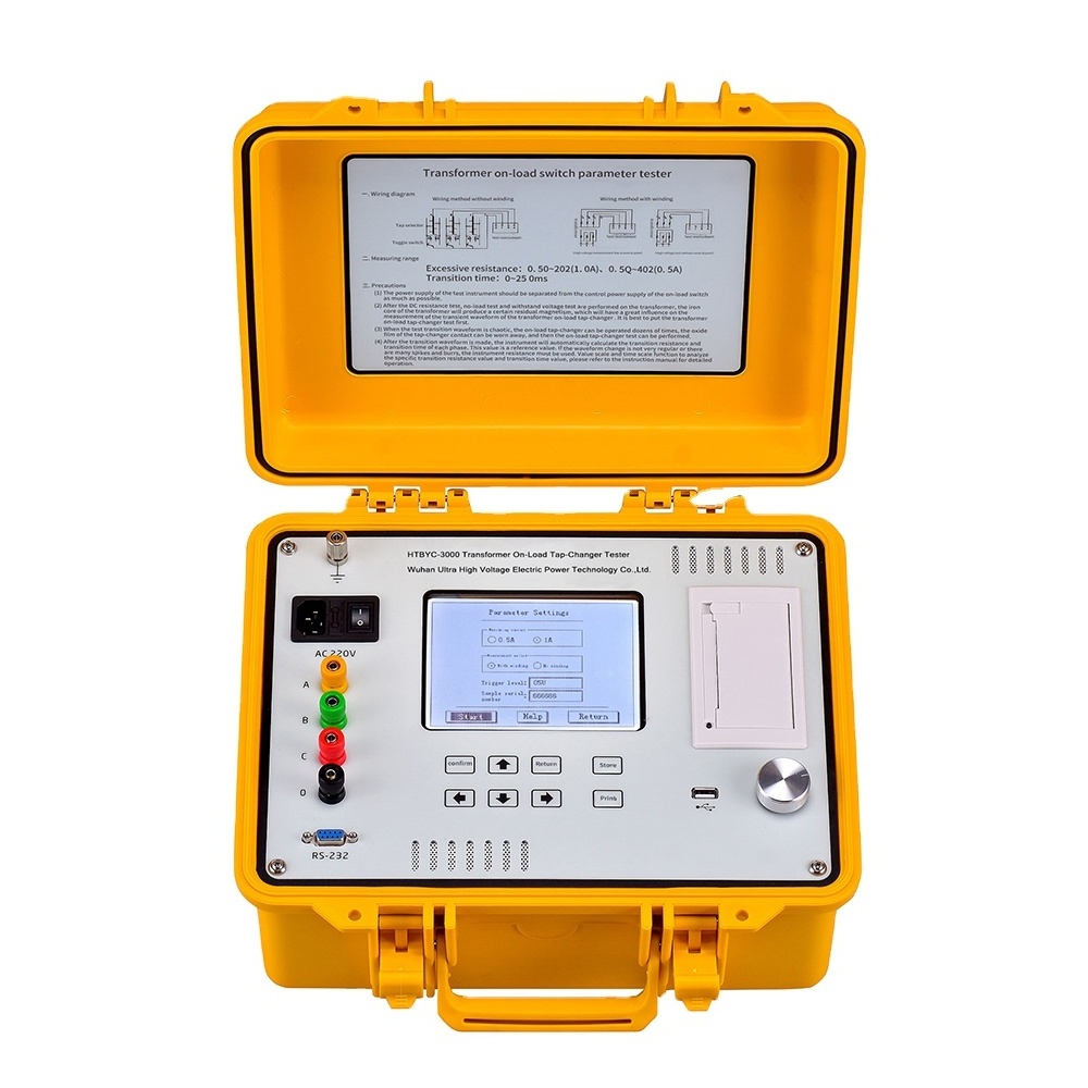 G UHV-3000 Transformer on-load voltage regulating switch tester Tap changer tester AC on-load switch tester