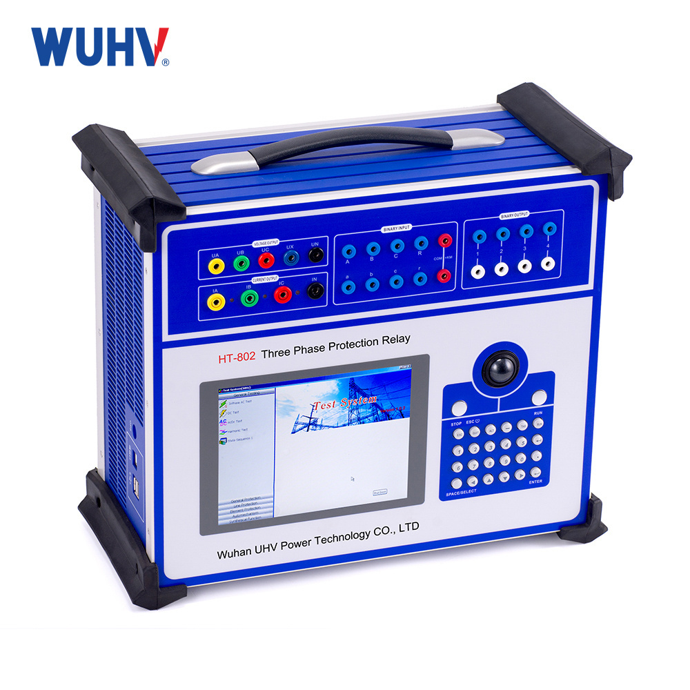 UHV-802 UHV Intelligent Relay Protection Microcomputer Tester Instrument Low Price Second Current Injection Relay Tester