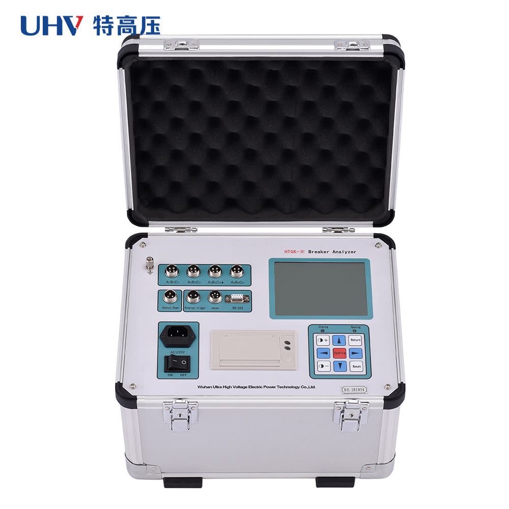 UHV-403 switchgear open and close time test set circuit breaker tester switch timing tester  circuit breaker analyzer