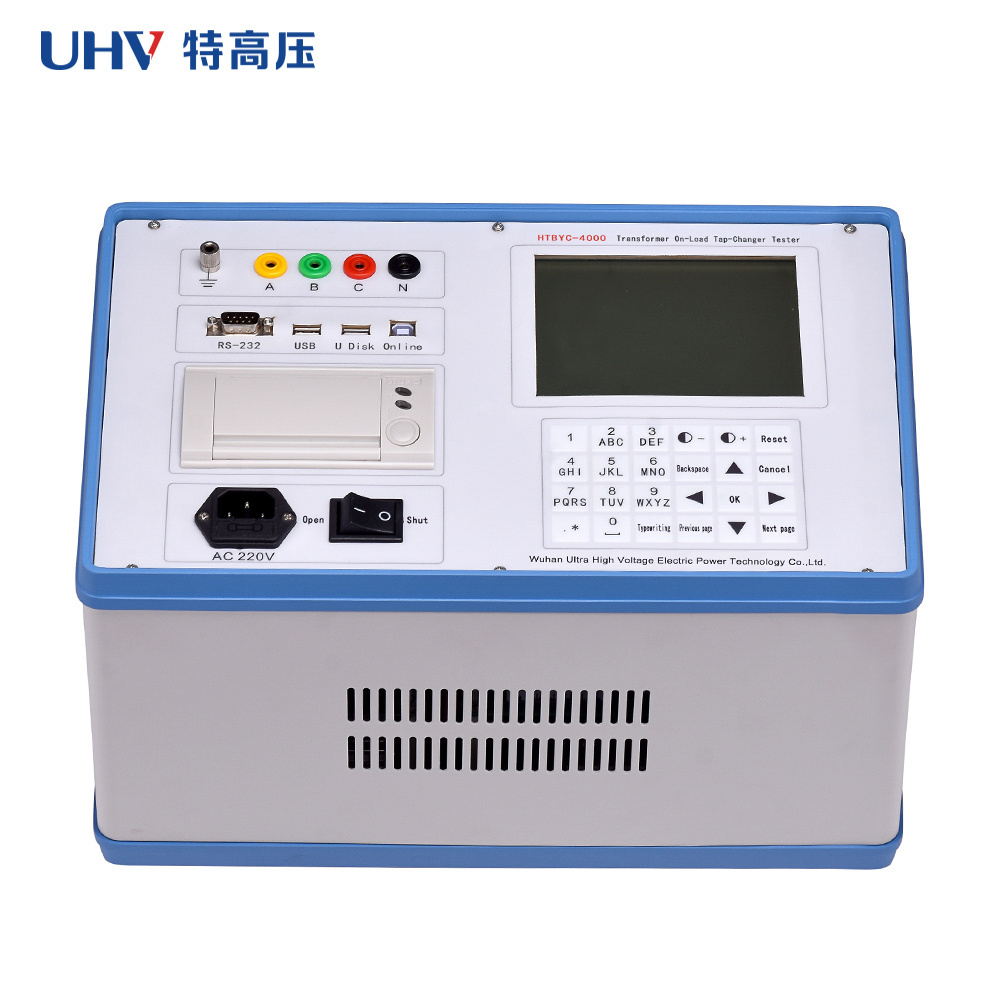 UHV-4000 Comprehensive Transformer on-load switch tester Transformer Tap-Changer Test Equipment