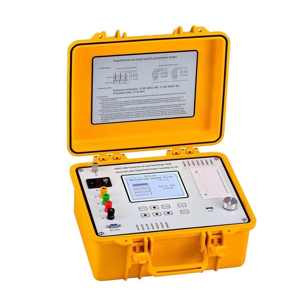 G UHV-3000 Transformer on-load voltage regulating switch tester Tap changer tester AC on-load switch tester