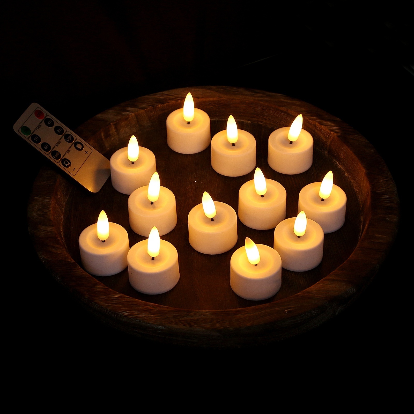 Shop Hot Sale Long Lasting Battery Operated Flameless LED Tealight Candles