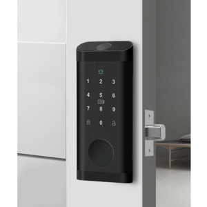 USA Standard Deadbolt Fingerprint Smart Door Lock Tuya App Exterior Digital Bolt Locks Self Locking Keyless Smart Lock Deadbolt