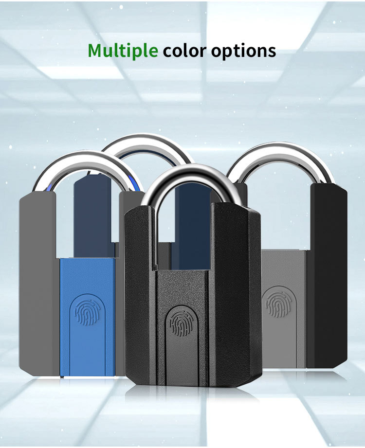 Ttlock Ble App Padlock Waterproof Ip67 Wholesale Manufacturer Digital Combination Fingerprint Padlock