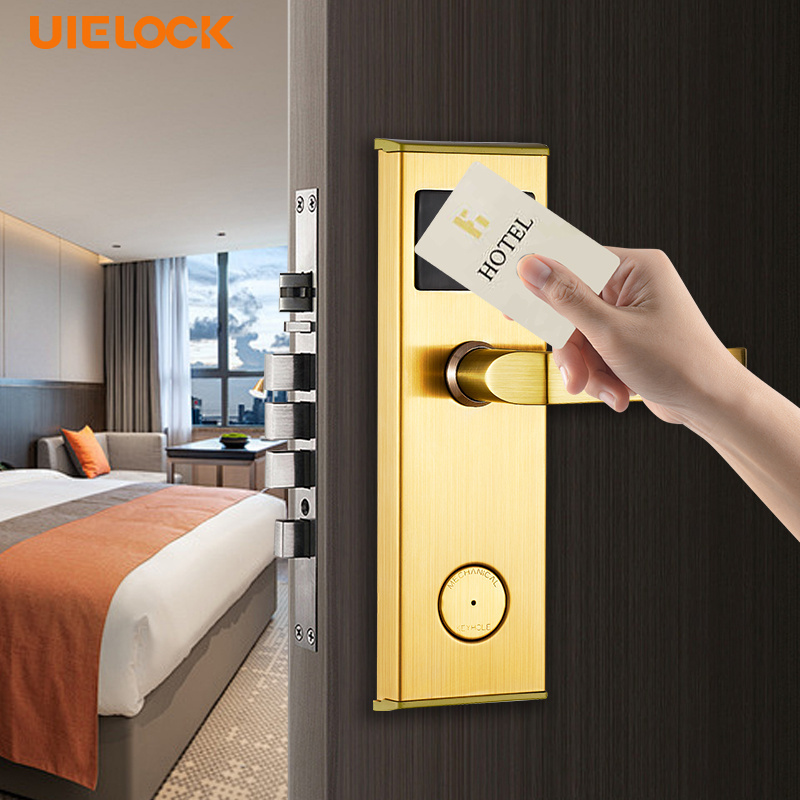 Keyless RFID Card Hotel Lock Electronic Smart Entry Card Door Lock Hotel Lock