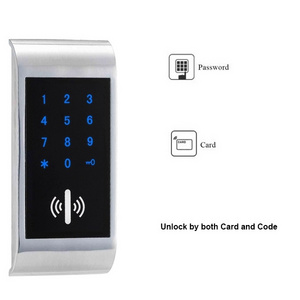 Gym Smart Security Digital Keyless Electronic Battery Proximity RFID Card Password Pin code Locker Lock For Cabinet