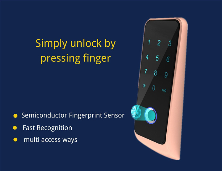 Intelligent one-time password passcode code cabinet lock sauna locker lock with one-time passord