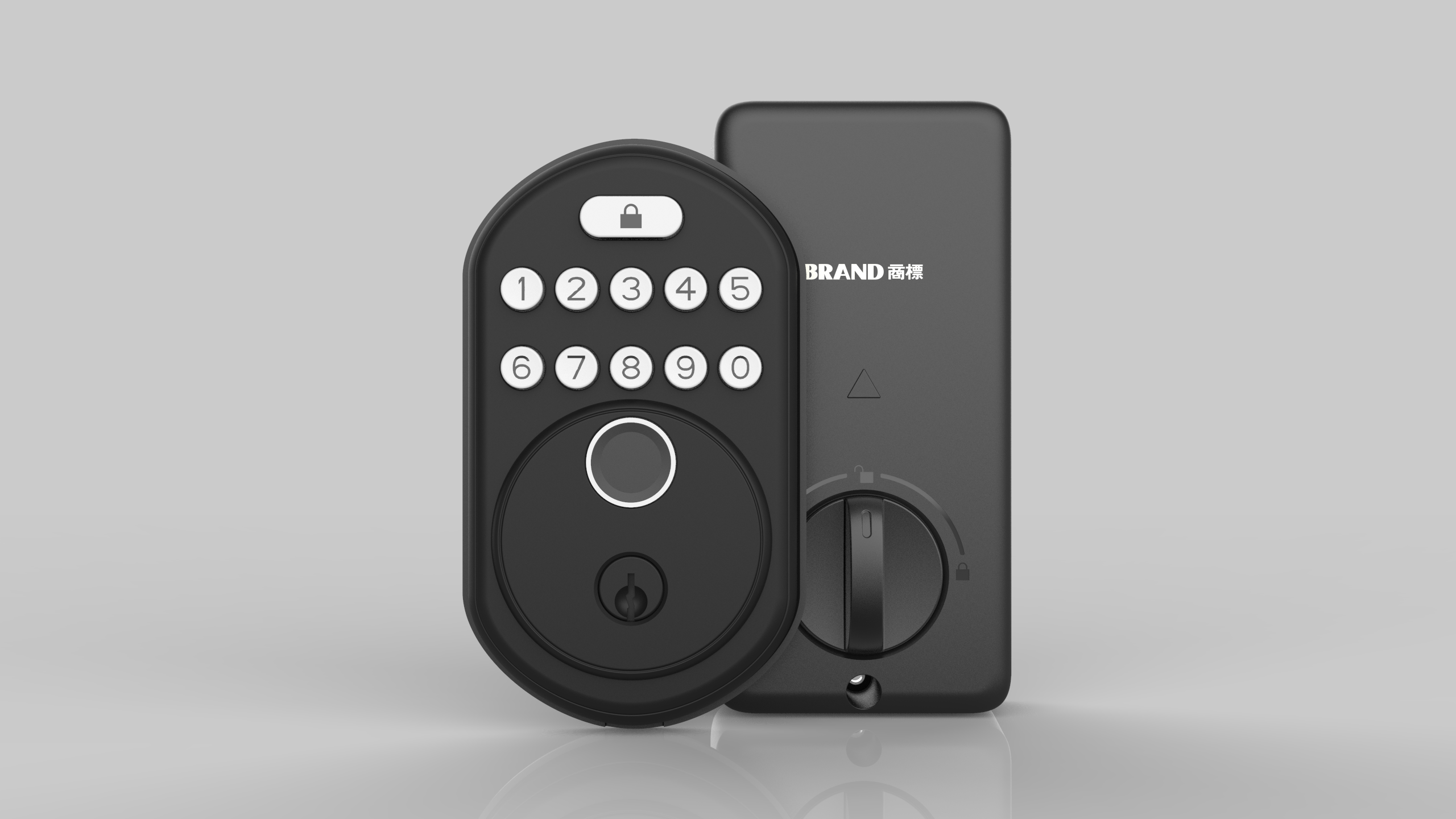 High Security Deadbolt Door Lock Smart Keyless Entry Door Lock with Keypads Digital Lock fingerprint unlock