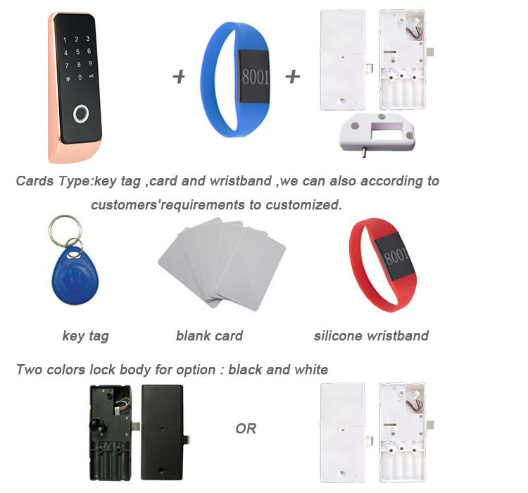 Intelligent one-time password passcode code cabinet lock sauna locker lock with one-time passord