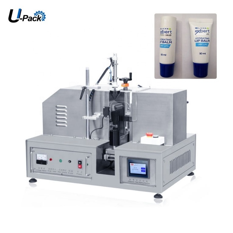 Semi automatic ultrasonic sealer for soft tube semi auto ultrasonic sealing machine for cosmetic soft tube Health care tube