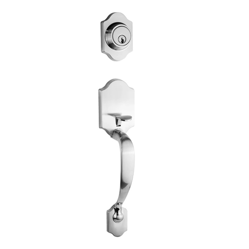 High Quality Tubular Heavy Duty Handle and Lever Door Lock Combo Set For Home House Office Apartment Hotel Garage