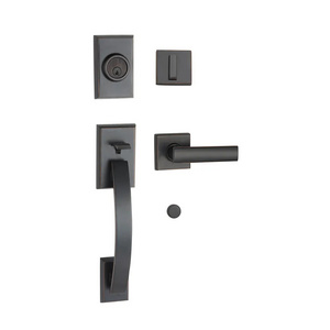 Main Front Door Lock Handleset Heavy Duty Zinc Alloy Entrance Door Lock Single Cylinder Deadbolt gate lock handle set