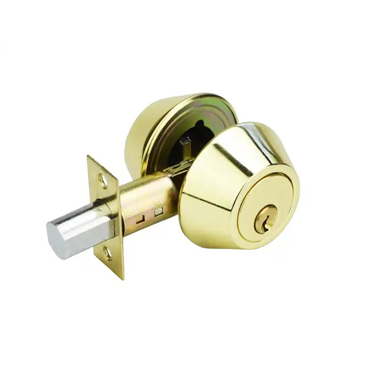 Double-opening deadbolt lock stainless steel entry deadbolt Double Brass cylinder key control deadbolt door lock