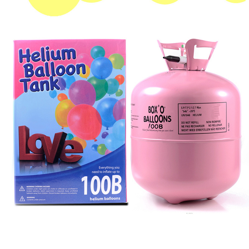 UISZL Hot Selling 99.99% pure helium 13.4L Hellium Tank Helium Gas Cylinder For Party Balloon