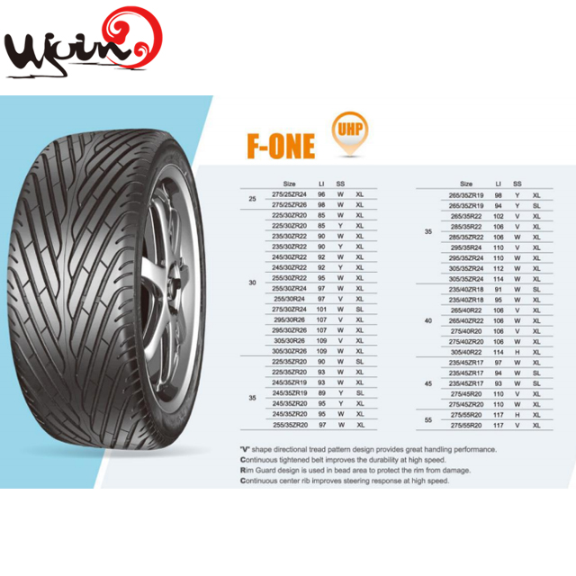 Excellent chinese tyre prices for F-ONE 35 265/35ZR19 265/35R22 285/35R22 295/35R24 295/35ZR24 305/35ZR24