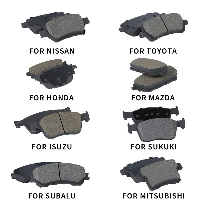 UJOIN Manufacturer Price Automatic Auto Brake System Parts Brake Pads For Toyota Honda Nissan Hyundai Kia Mitsubishi Mazda