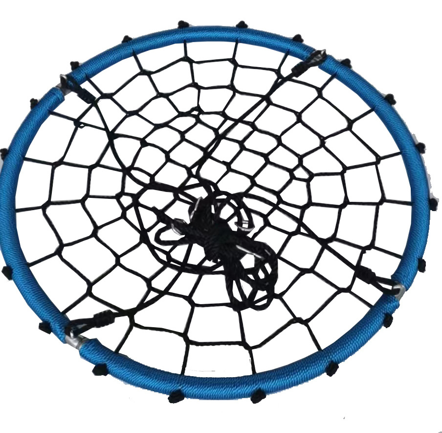 High Quality Garden Spider Web Fully Assembled Kids Outdoor Round Tree Net Swing