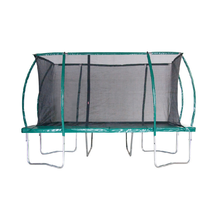 wholesale Trampoline Adult  children outdoor large playground Rectangle Trampoline with protective nets