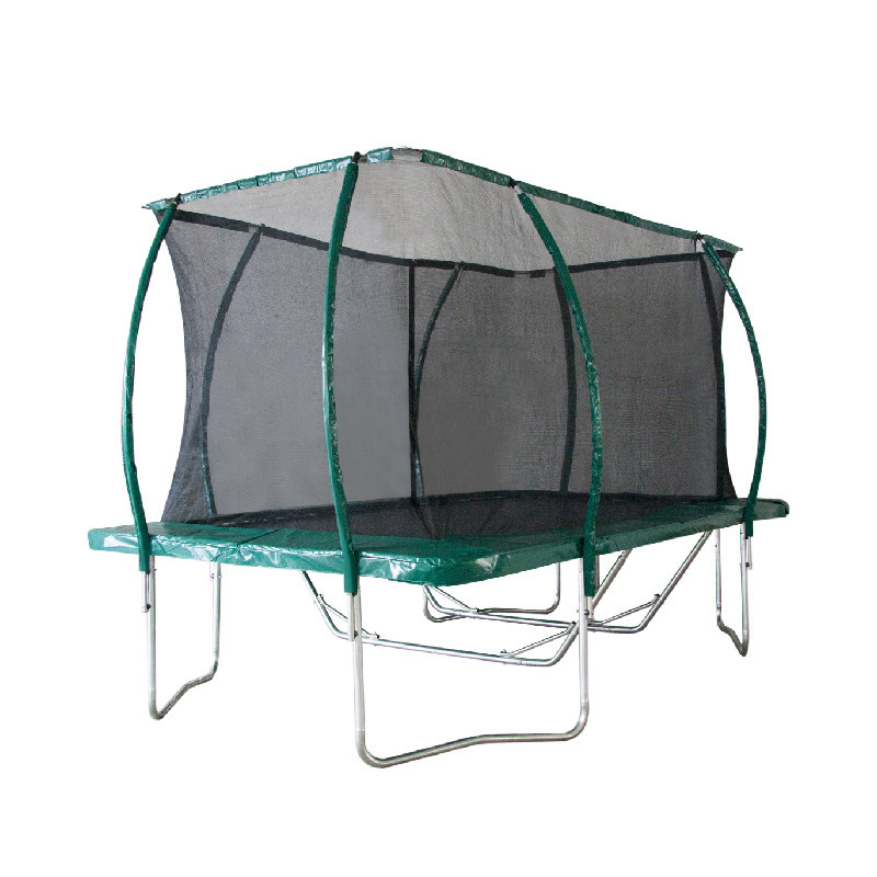 wholesale Trampoline Adult  children outdoor large playground Rectangle Trampoline with protective nets