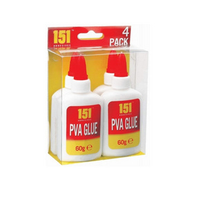 Safe & Pure Pva Glue Bottles Washable White Liquid Paper Adhesive Glue for School Craft Home & Office