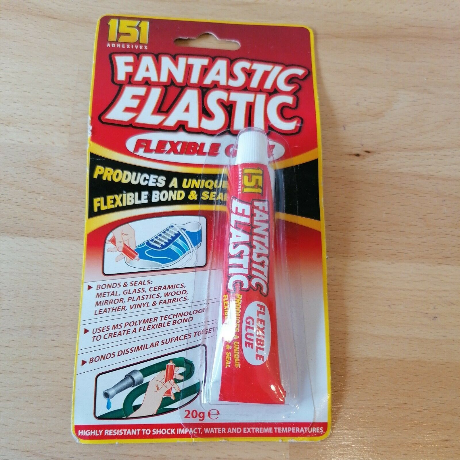 Fantastic Elastic Footwear Repairing Glue Shock Resistant and Adhesive Strong Shoe Repair Glue Bond & Seal Glue