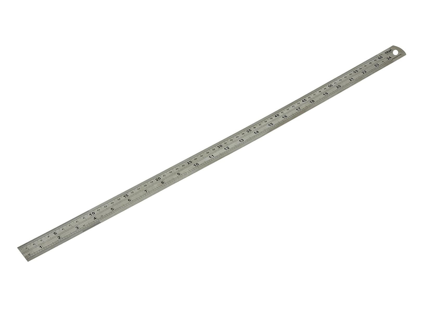 Stainless Steel Scale Rule Graduated in cm/mm 150mm, 300mm, 600mm Straight Ruler For Office and School Stationery