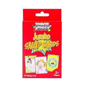 Jumbo Snap Playing Cards Toy Game Cards for Children Education Fun and Family games Snap Cards