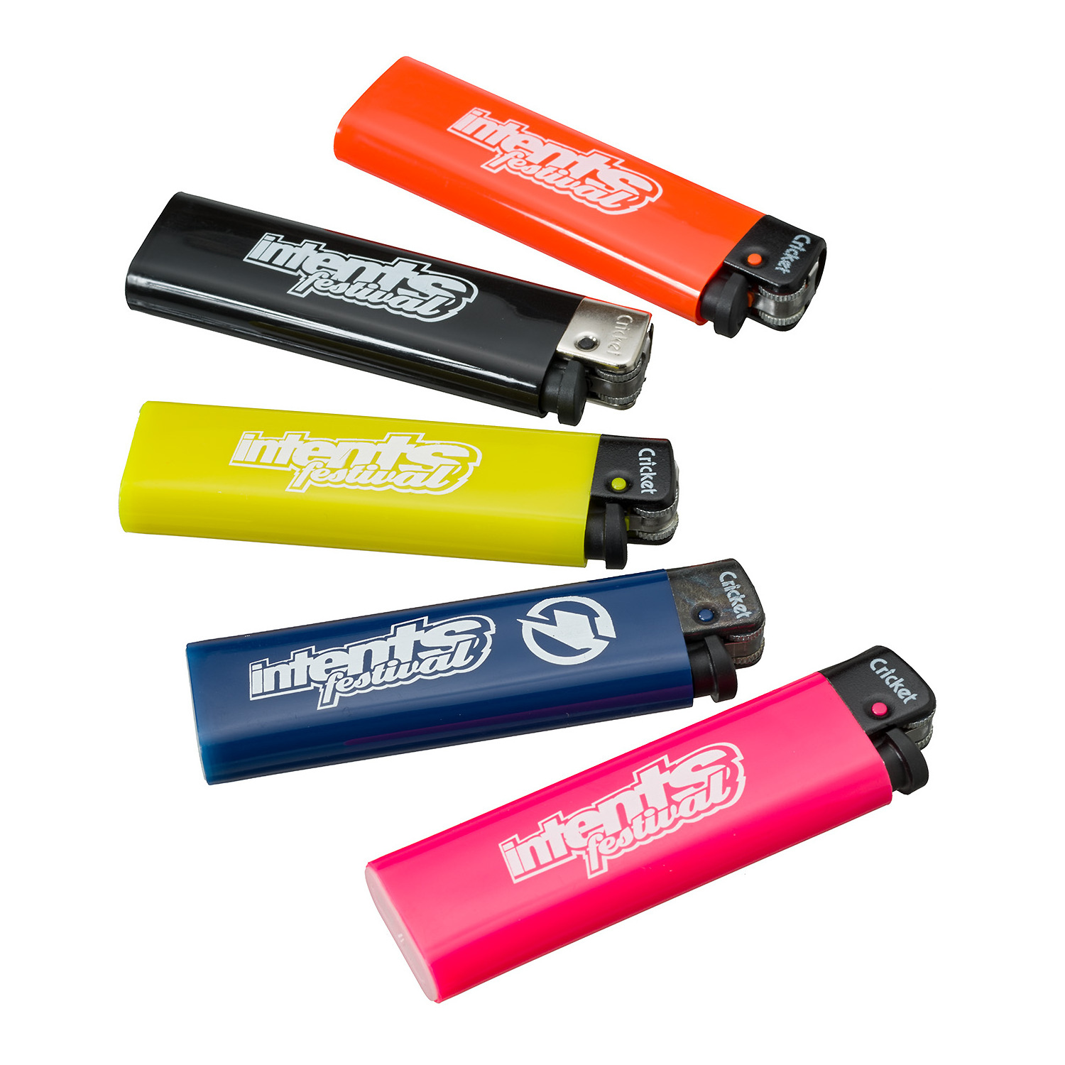 Colored Disposable/Refillable Cricket Lighter for Sale