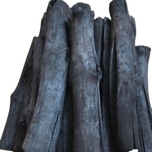 Black and White lump wood charcoal