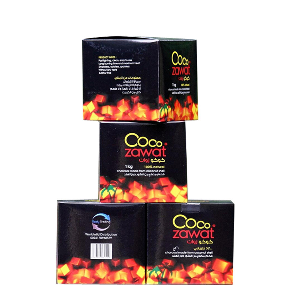 Coconut Shell Charcoal, Hookah Shisha Charcoal, Premium Coconut Shell Charcoal