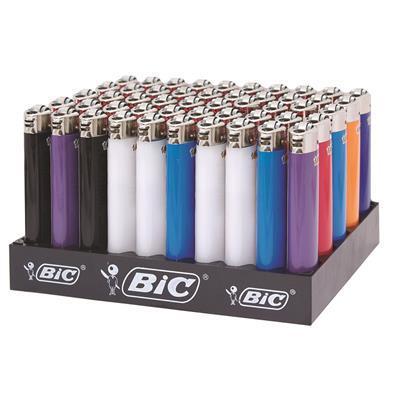 Original Mini and Maxi BIC Lighters/ Bic Lighter Tray of 50 /BIC Gas Lighter J25/J26