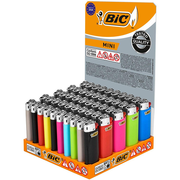 Quality Plastic Gas BIC Lighter / Disposable BIC Lighter with Custom logo / Refillable BIC Lighter