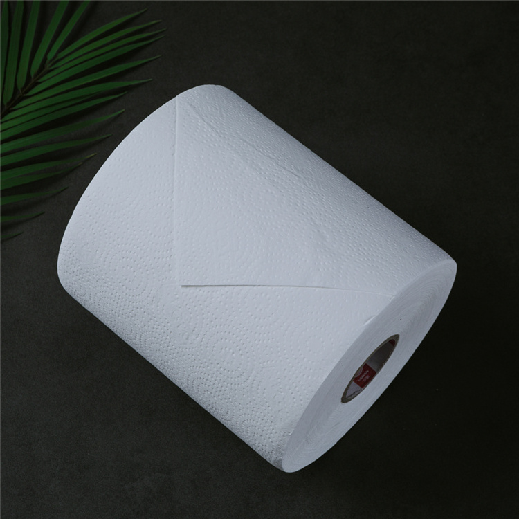 Wholesale Toilet Paper Roll 3-ply Tissue Paper Virgin Wood Pulp White toilet Tissue Paper roll