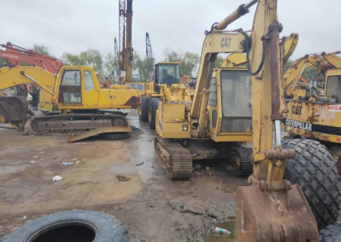 cheap price  used  Cat E70B  mini  Excavator Caterpillar old model