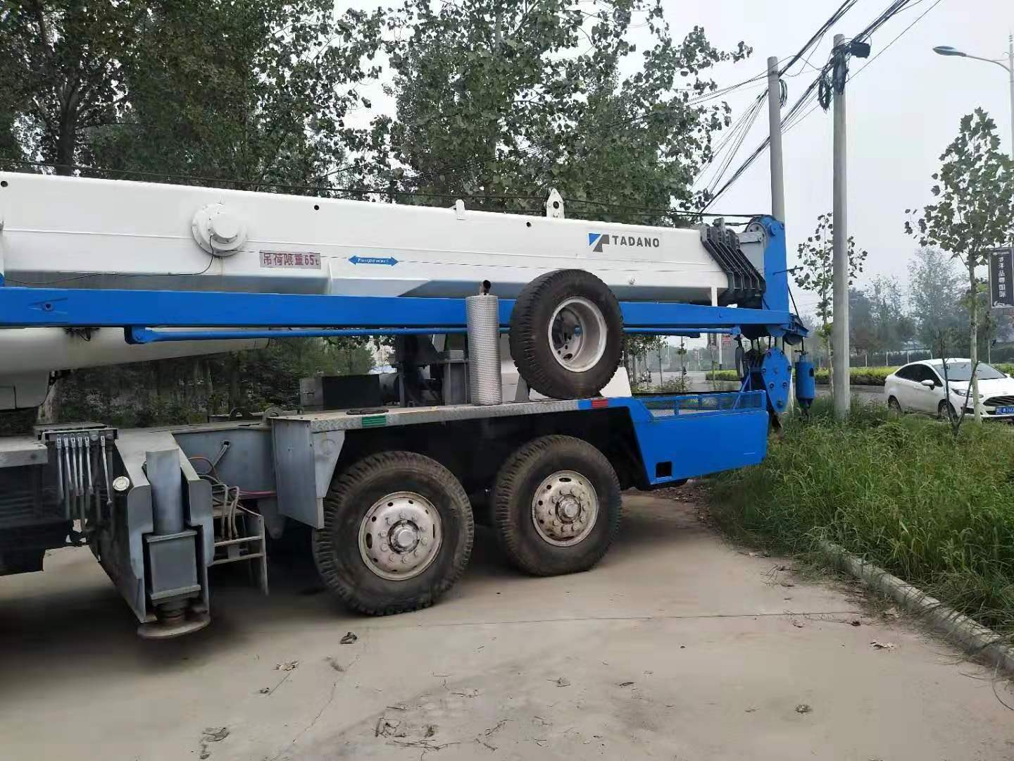 hot sell used Tadano 65tons mobile  truck  crane in strong working condition