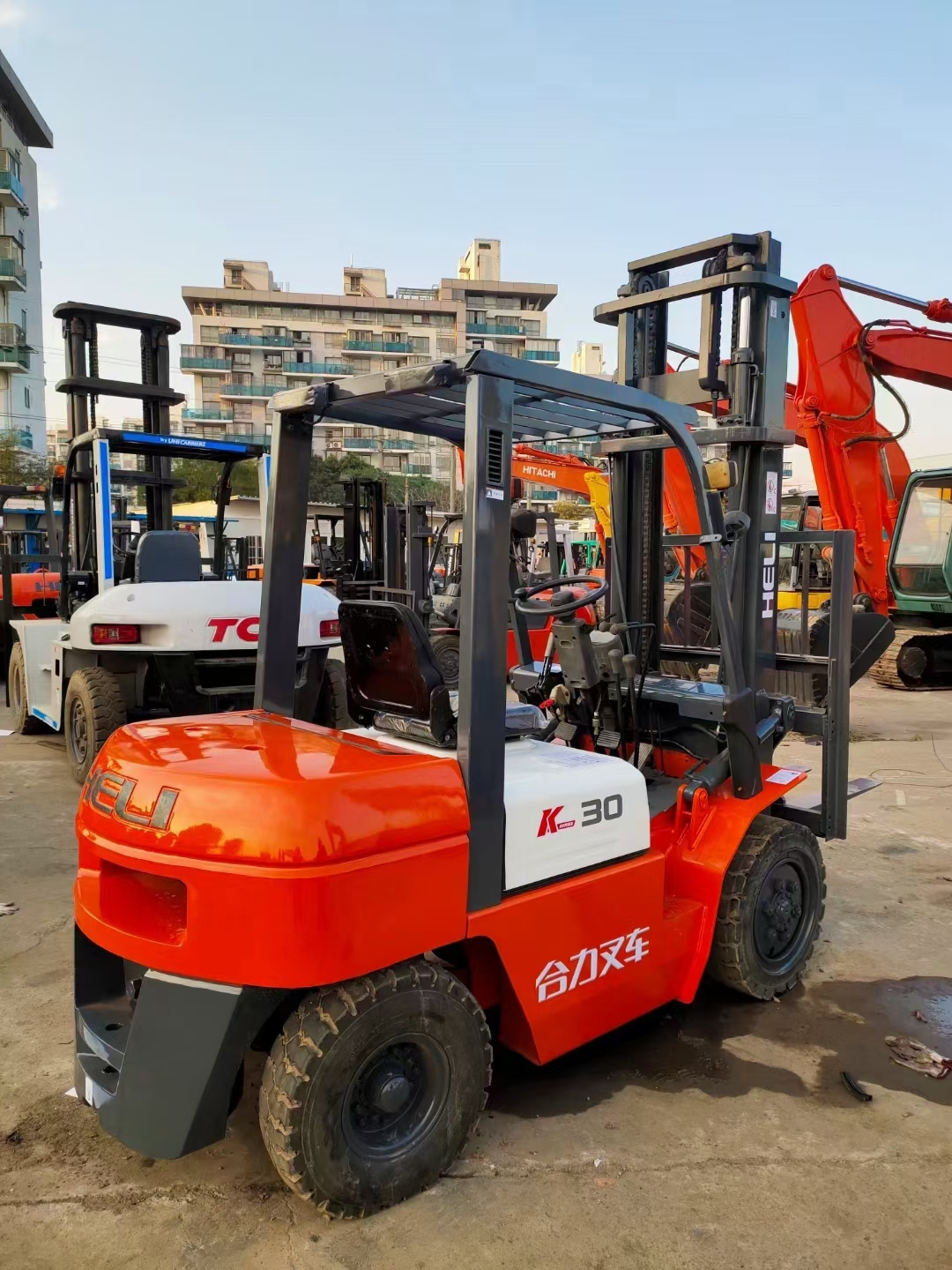 used HELI CPCD35 Mini diesel 3.5 ton Forklift cheap price From China 2 ton 4 ton 6 ton 7 ton 3.5 ton 3 ton For Sale