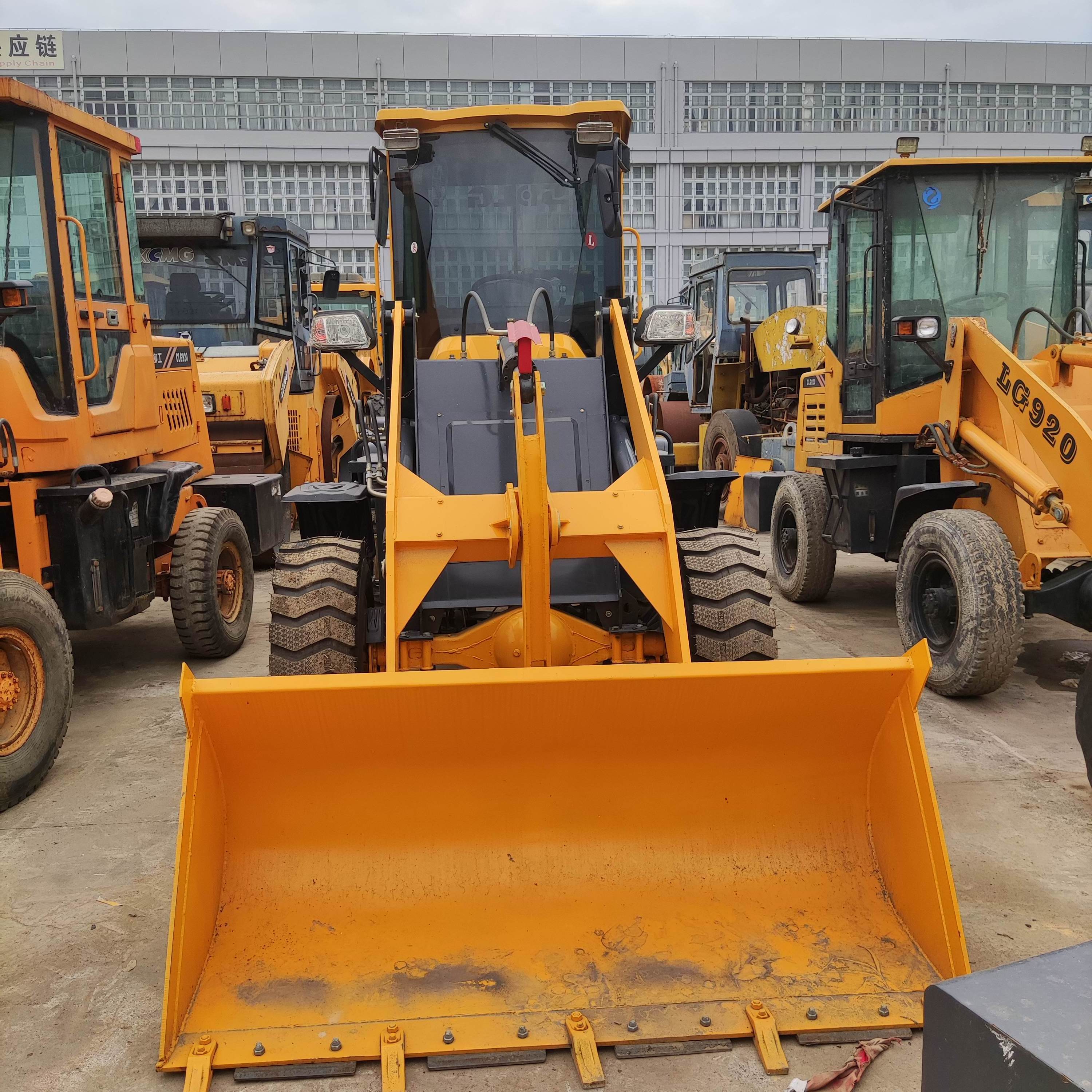 Used  Mini Loader  cheap chinese brand SDLG LG920 Mini Loader SDLG 920 Wheel Loader for sale