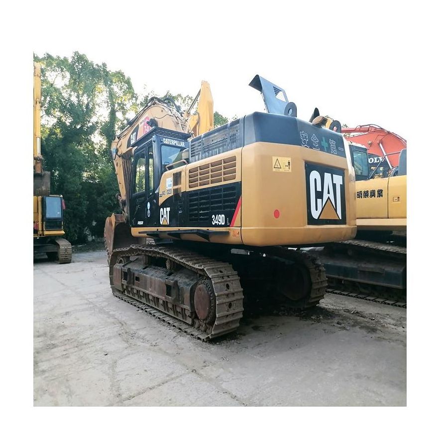 90% new Used Caterpillar CAT 349DL Excavator / Huge CAT 349 50T excavator in second hand