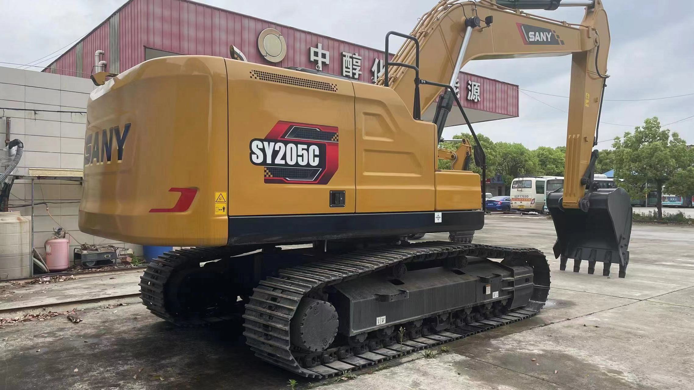 New Model Famous Brand SANY Excavator SY205C Secondhand 20 TON  good State crawler excavator for sale