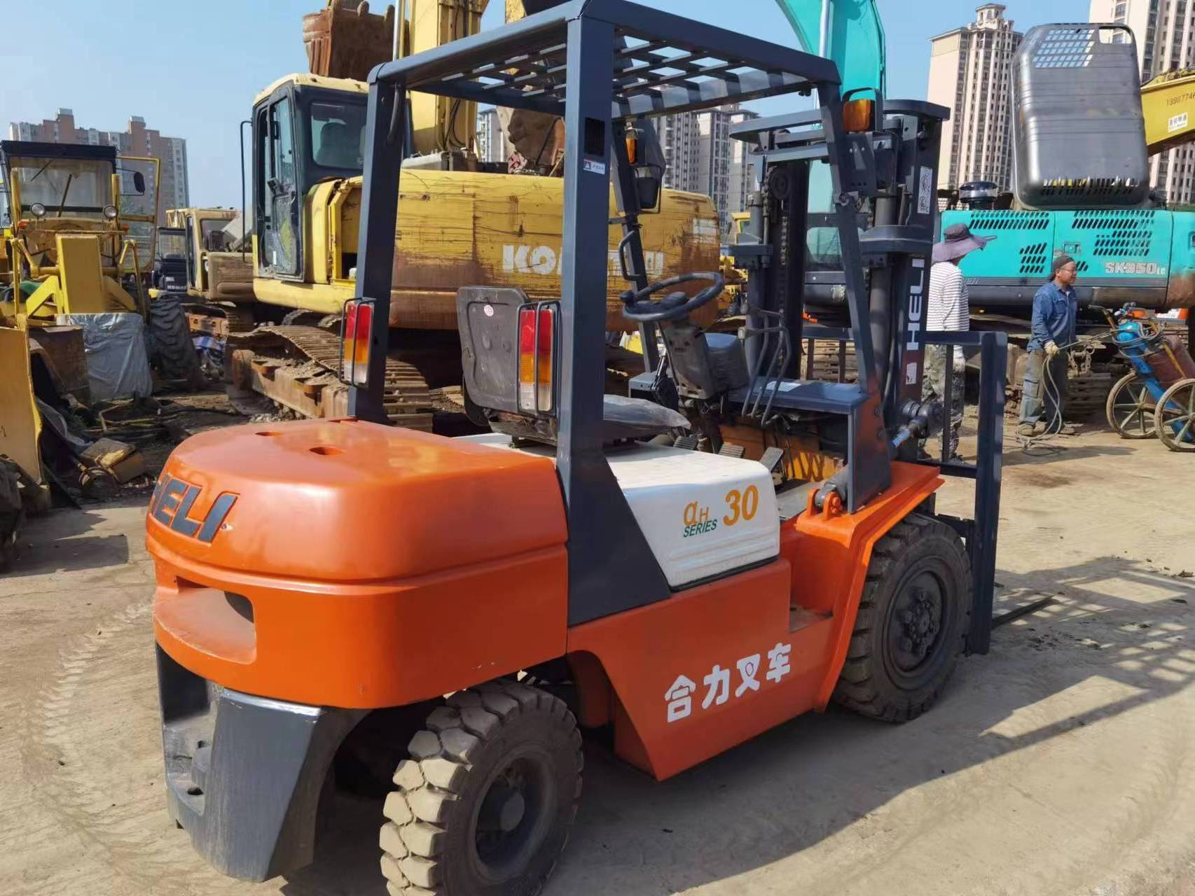 Hot sell used Heli Forklift  From China used Price hot sell 3 ton  6 ton 7 ton 3.5 ton 3 ton For Sale