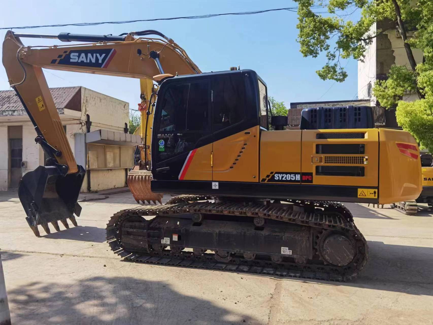 Used Sany Excavator Chinese Famous Sany205h DPC Excavator  20 ton Hydraulic Tracked Excavator in good condition for sale