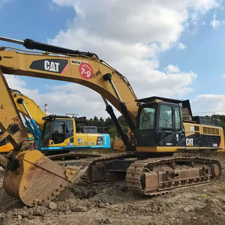 90% new Used Caterpillar CAT 349DL Excavator / Huge CAT 349 50T excavator in second hand