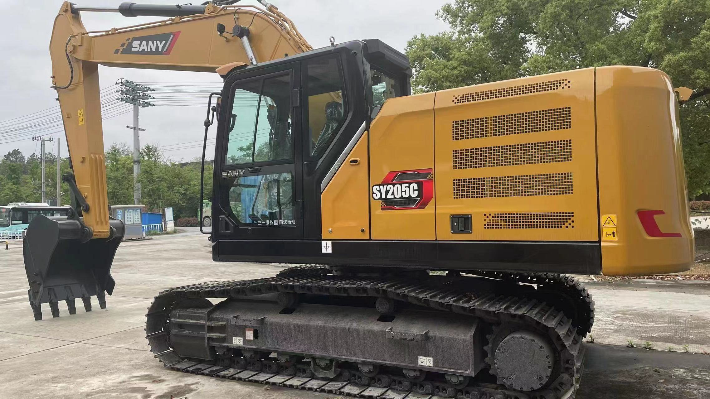 New Model Famous Brand SANY Excavator SY205C Secondhand 20 TON  good State crawler excavator for sale