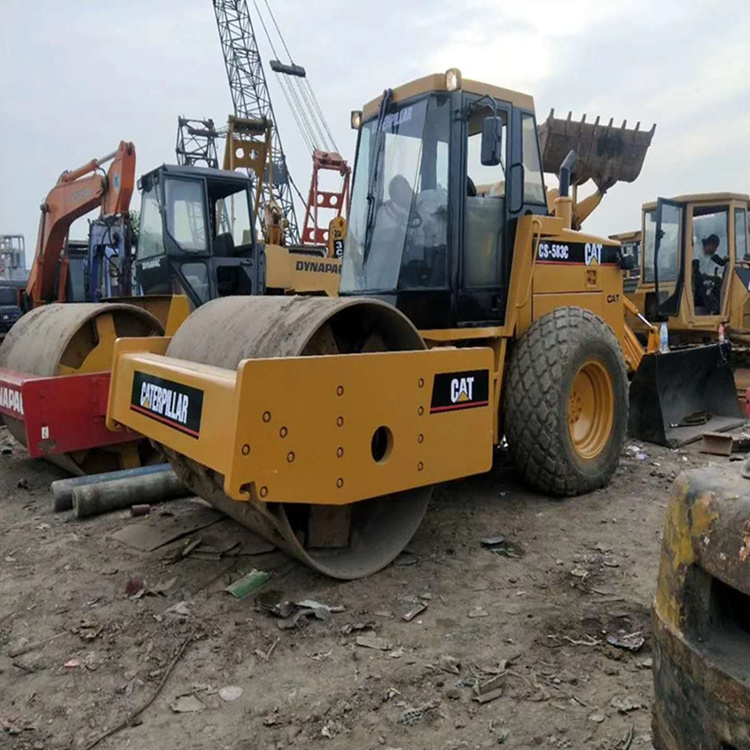 High quality Used compactor Caterpillar CS-583C Road Roller For Sale