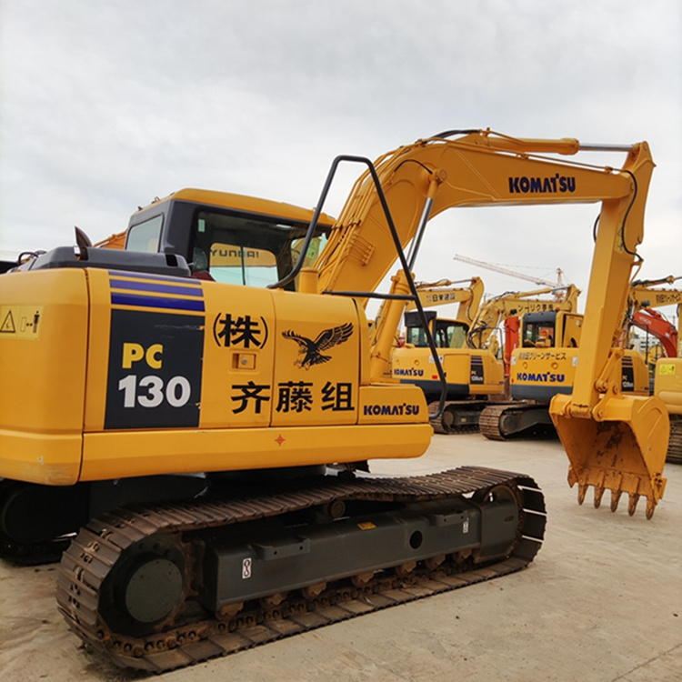 Used komatsu excavator PC130-7 In excellent condition secondhand 13 ton hydraulic excavator PC 130 good price for sale