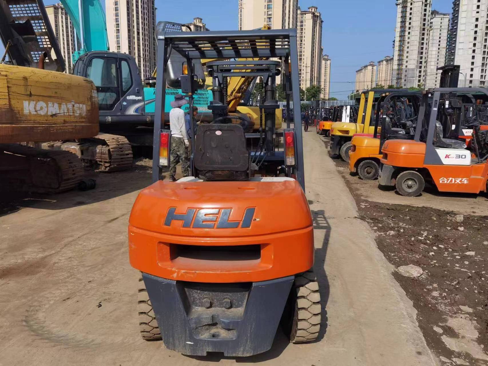 Hot sell used Heli Forklift  From China used Price hot sell 3 ton  6 ton 7 ton 3.5 ton 3 ton For Sale