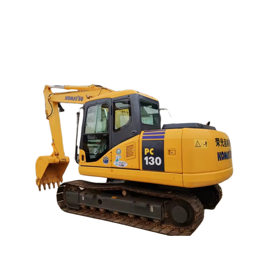 Used komatsu excavator PC130-7 In excellent condition secondhand 13 ton hydraulic excavator PC 130 good price for sale