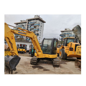 Hot Sales Japan made great Komatsu PC55MR-2 mini excavator great pc55/pc01/pc15 crawler excavator wholesale with spare parts